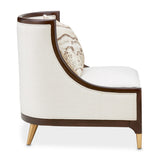 Belmont Place Espresso Accent Chair from Michael Amini - Luna Furniture