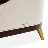 Belmont Place Espresso Accent Chair from Michael Amini - Luna Furniture