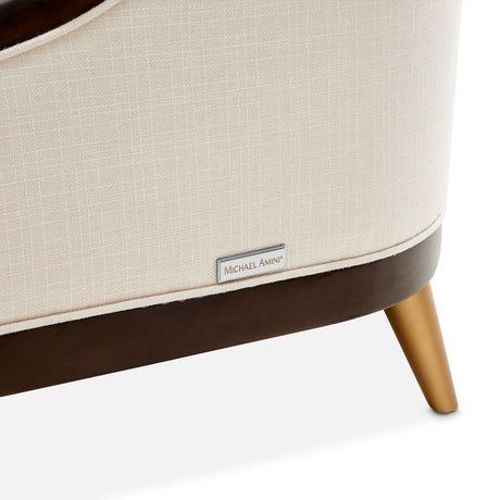 Belmont Place Espresso Accent Chair from Michael Amini - Luna Furniture