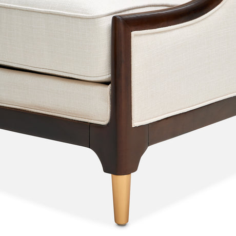 Belmont Place Espresso Accent Chair from Michael Amini - Luna Furniture