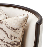 Belmont Place Espresso Accent Chair from Michael Amini - Luna Furniture