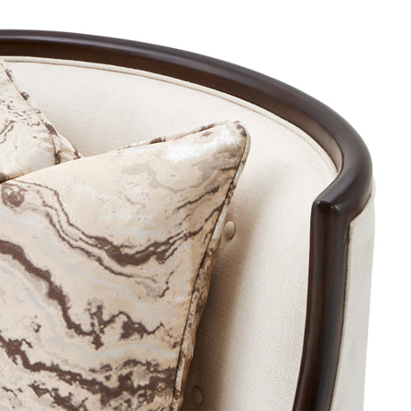 Belmont Place Espresso Accent Chair from Michael Amini - Luna Furniture
