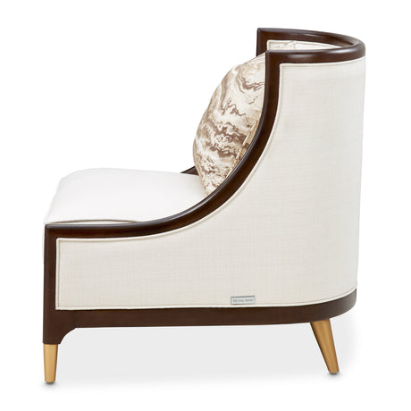 Belmont Place Espresso Accent Chair from Michael Amini - Luna Furniture