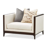 Belmont Place Espresso Matching Chair from Michael Amini - Luna Furniture