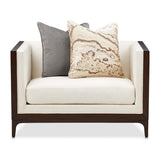 Belmont Place Espresso Matching Chair from Michael Amini - Luna Furniture
