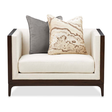 Belmont Place Espresso Matching Chair from Michael Amini - Luna Furniture