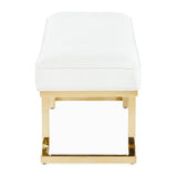 Belmont Place Bright Gold Bed Bench from Michael Amini - Luna Furniture