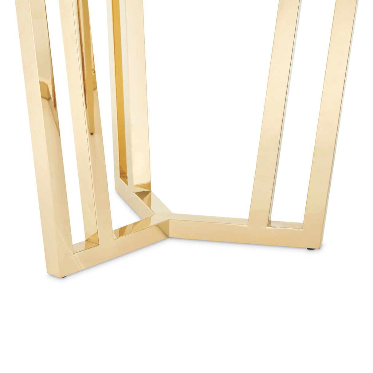 Palm Gate Cloud White Rectangular Dining Table from Michael Amini - Luna Furniture