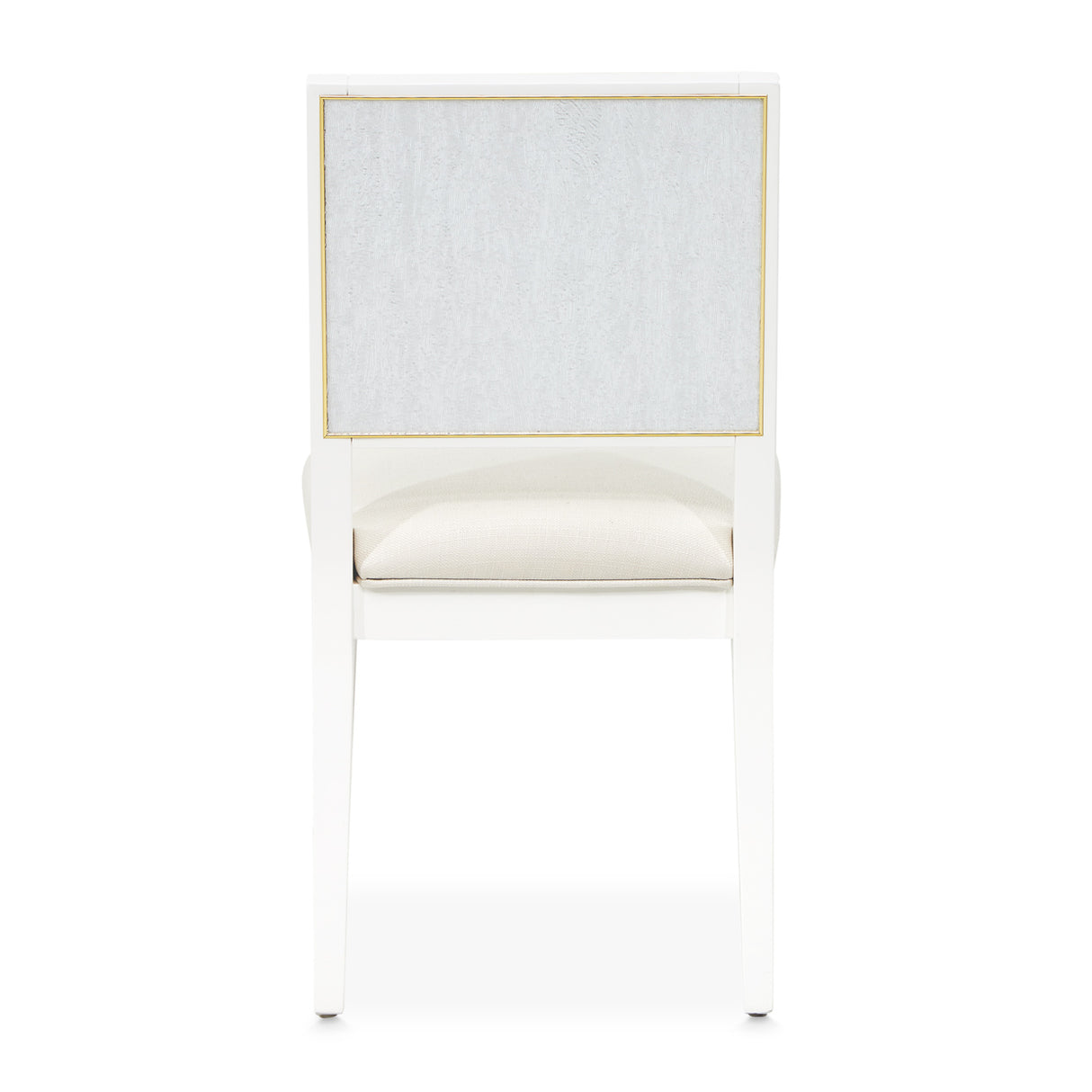 Palm Gate Cloud White Dining Side Chair from Michael Amini - Luna Furniture