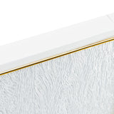 Palm Gate Cloud White Dining Side Chair from Michael Amini - Luna Furniture
