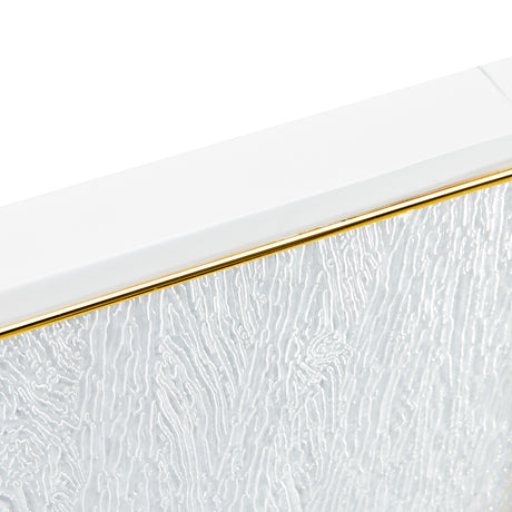 Palm Gate Cloud White Dining Side Chair from Michael Amini - Luna Furniture