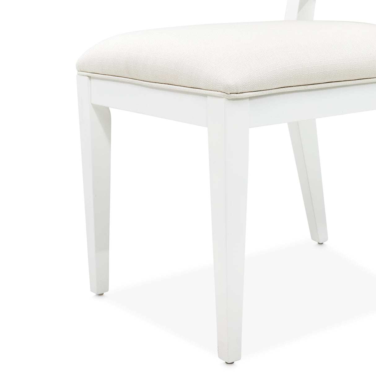 Palm Gate Cloud White Dining Side Chair from Michael Amini - Luna Furniture