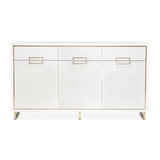 Palm Gate Cloud White Sideboard from Michael Amini - Luna Furniture