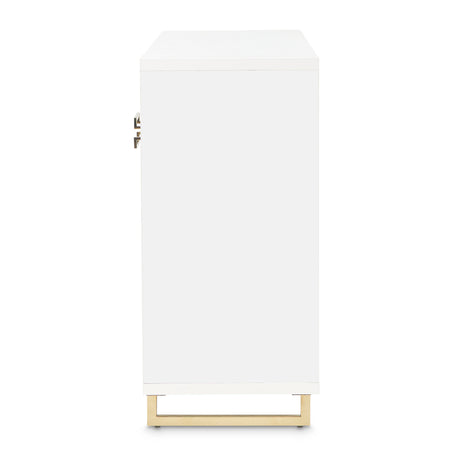 Palm Gate Cloud White Sideboard from Michael Amini - Luna Furniture