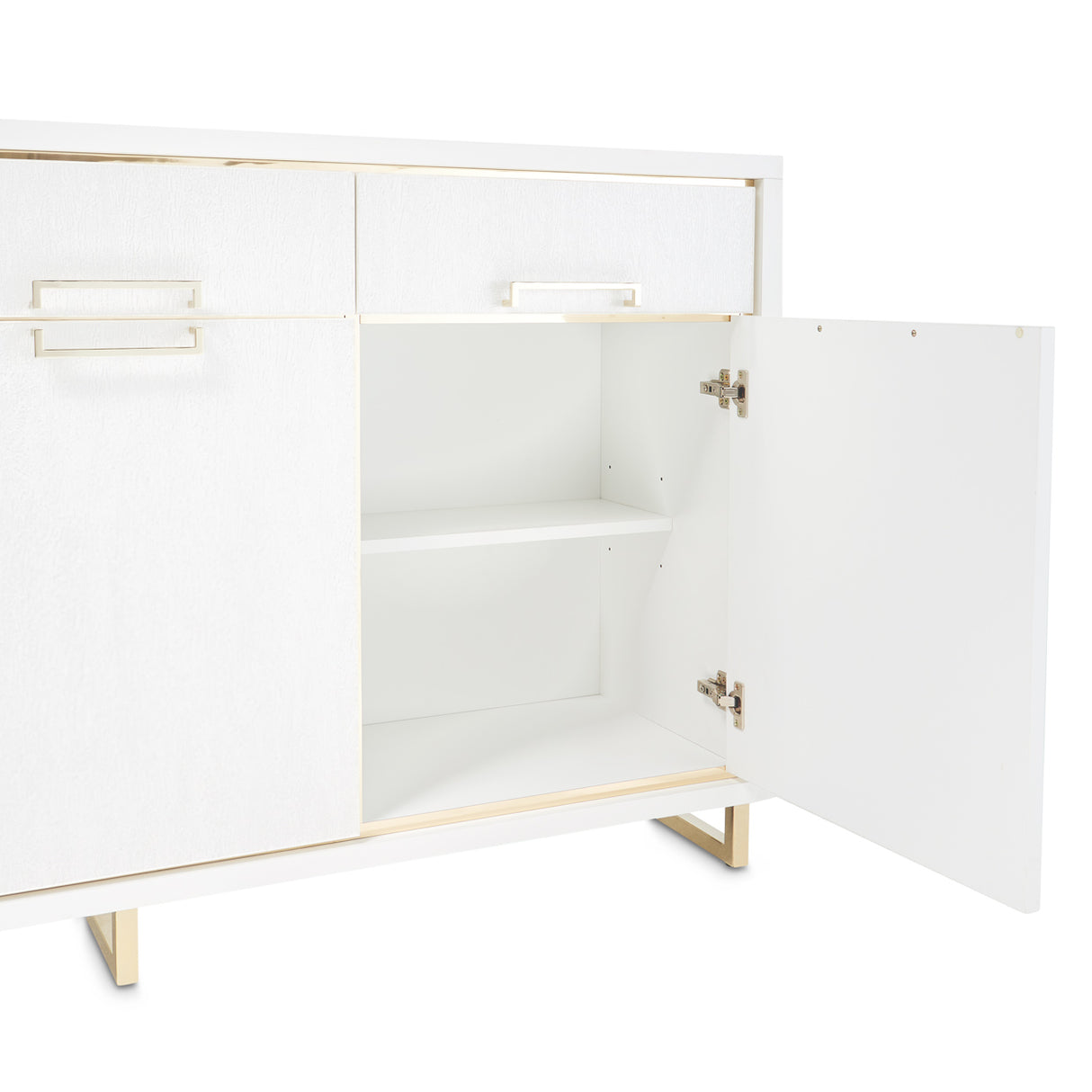 Palm Gate Cloud White Sideboard from Michael Amini - Luna Furniture