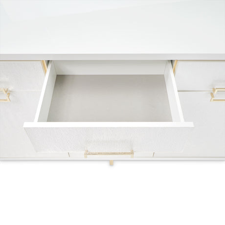 Palm Gate Cloud White Sideboard from Michael Amini - Luna Furniture