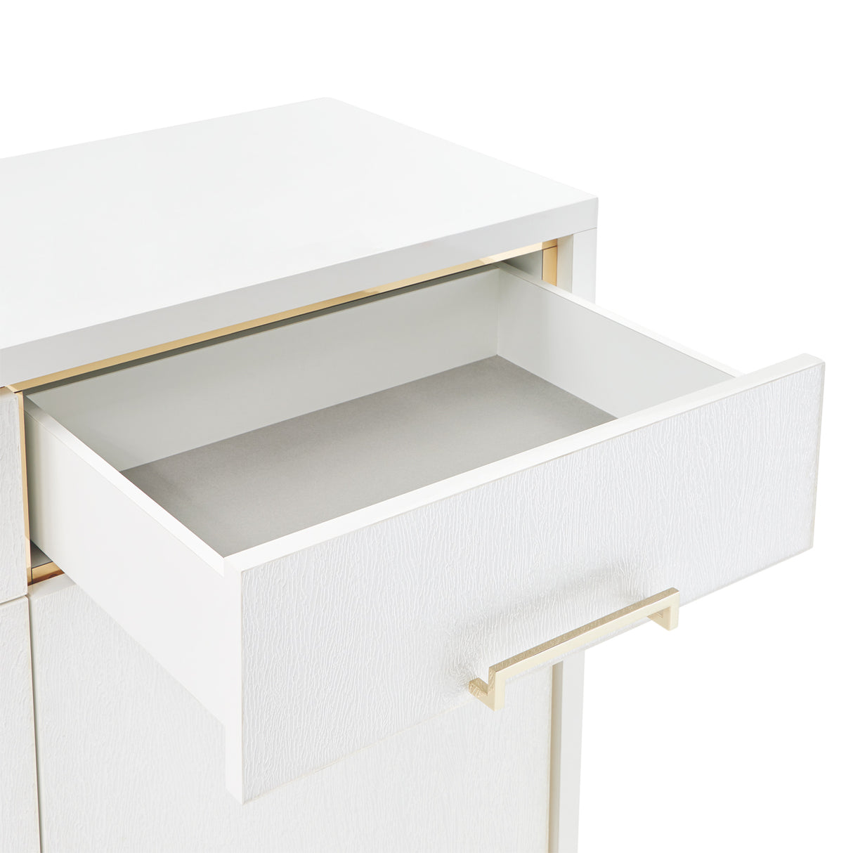 Palm Gate Cloud White Sideboard from Michael Amini - Luna Furniture