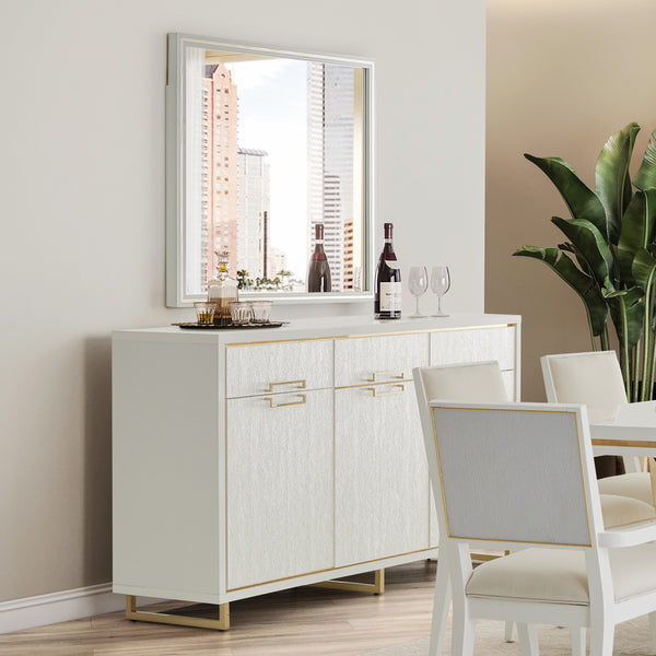 Palm Gate Cloud White Sideboard