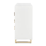 Palm Gate Cloud White Dresser from Michael Amini - Luna Furniture
