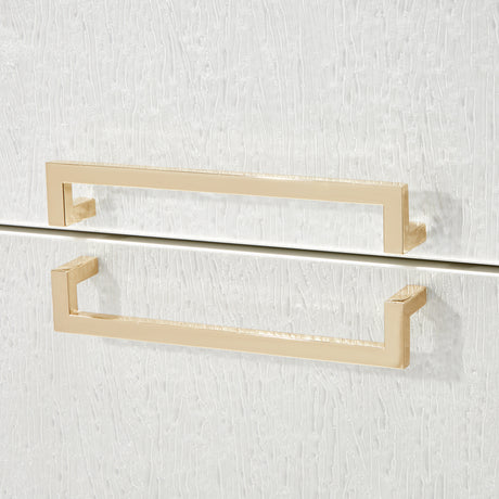 Palm Gate Cloud White Dresser from Michael Amini - Luna Furniture
