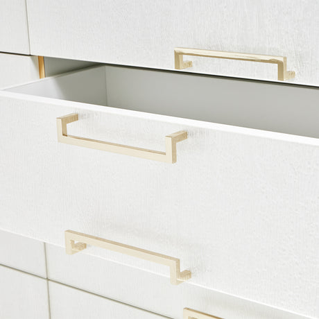 Palm Gate Cloud White Dresser from Michael Amini - Luna Furniture