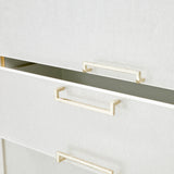 Palm Gate Cloud White Chest from Michael Amini - Luna Furniture