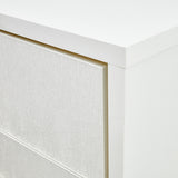 Palm Gate Cloud White Chest from Michael Amini - Luna Furniture