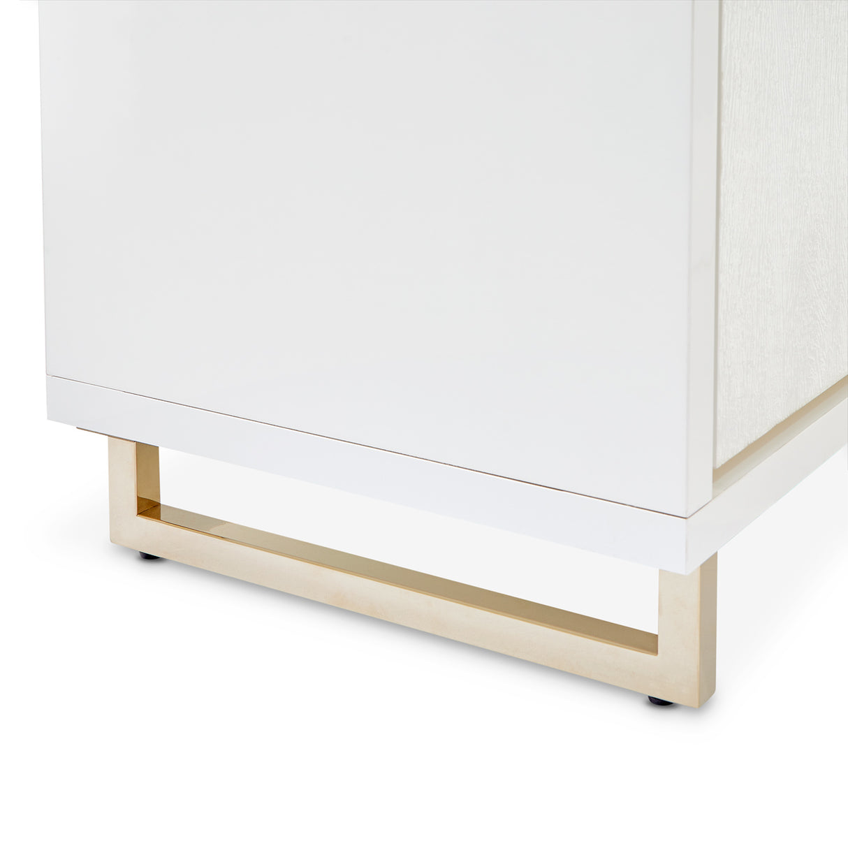 Palm Gate Cloud White Media Cabinet from Michael Amini - Luna Furniture