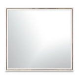 Palm Gate Cloud White Wall Mirror from Michael Amini - Luna Furniture