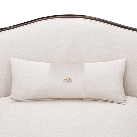 Camellia Field Pecan Warm Pecan Camellia Field 3 Piece Sofa Linen Warm Pecan from Michael Amini - Luna Furniture