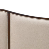 Camellia Field Pecan Warm Pecan Camellia Field Upholstered Queen Bed - Warm Pecan from Michael Amini - Luna Furniture
