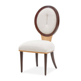 Camellia Field Pecan Warm Pecan Dining Side Chair from Michael Amini - Luna Furniture