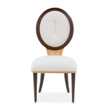 Camellia Field Pecan Warm Pecan Dining Side Chair from Michael Amini - Luna Furniture