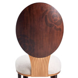Camellia Field Pecan Warm Pecan Dining Side Chair from Michael Amini - Luna Furniture