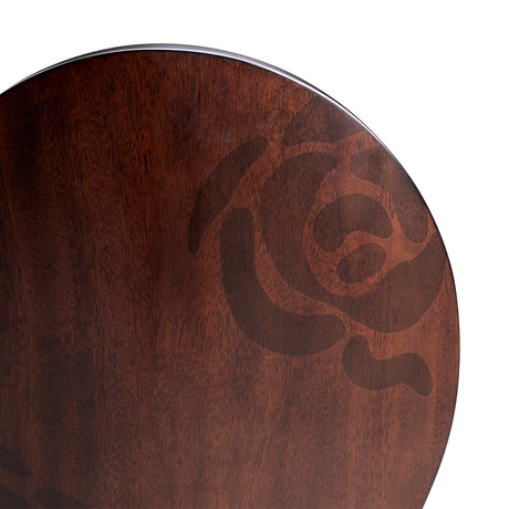 Camellia Field Pecan Warm Pecan Dining Side Chair from Michael Amini - Luna Furniture