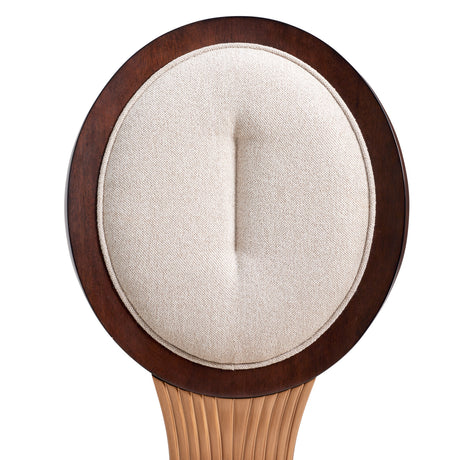 Camellia Field Pecan Warm Pecan Dining Side Chair from Michael Amini - Luna Furniture