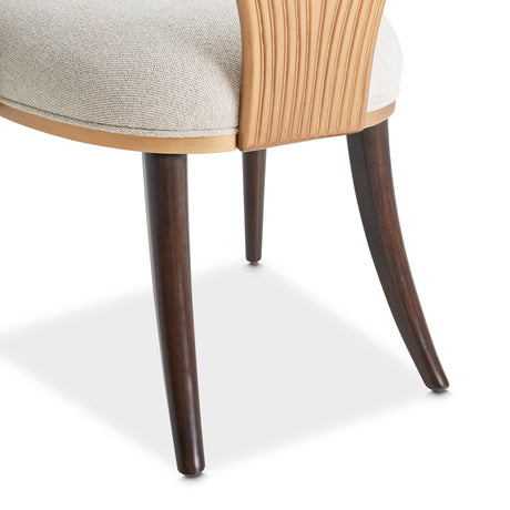 Camellia Field Pecan Warm Pecan Camellia Field Arm Chair Warm Pecan from Michael Amini - Luna Furniture