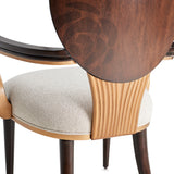 Camellia Field Pecan Warm Pecan Camellia Field Arm Chair Warm Pecan from Michael Amini - Luna Furniture