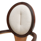 Camellia Field Pecan Warm Pecan Camellia Field Arm Chair Warm Pecan from Michael Amini - Luna Furniture