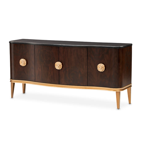 Camellia Field Pecan Warm Pecan Camellia Field Sideboard Warm Pecan from Michael Amini - Luna Furniture