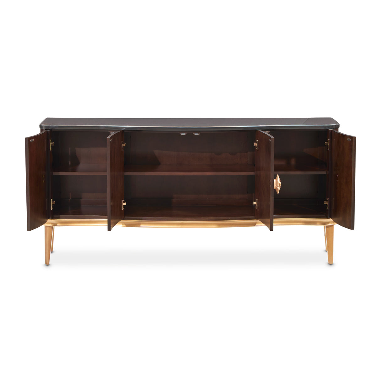 Camellia Field Pecan Warm Pecan Camellia Field Sideboard Warm Pecan from Michael Amini - Luna Furniture