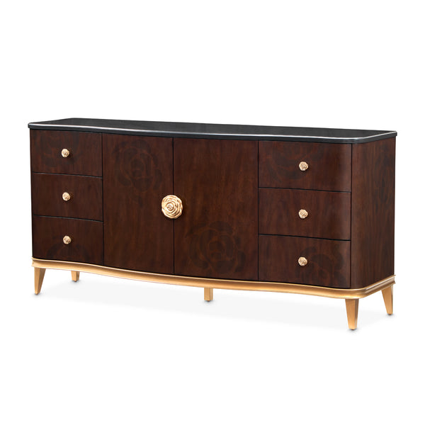 Camellia Field Pecan Warm Pecan Camellia Field Dresser Warm Pecan