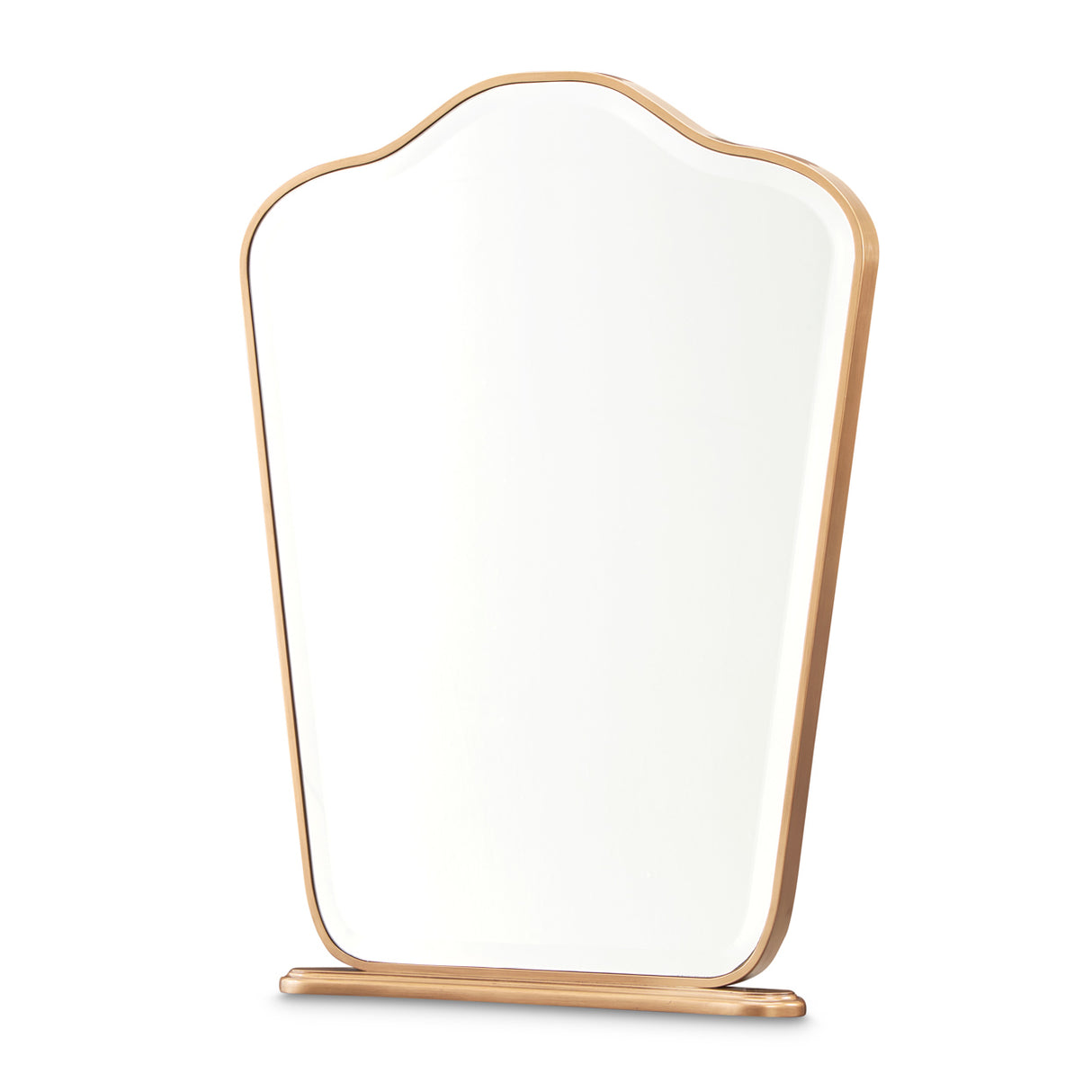 Camellia Field Pecan Warm Pecan Camellia Field Vanity Mirror Warm Pecan from Michael Amini - Luna Furniture