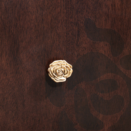 Camellia Field Pecan Warm Pecan Camellia Field Media Cabinet Warm Pecan from Michael Amini - Luna Furniture