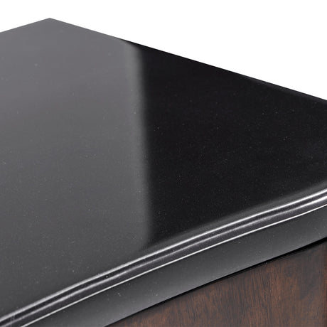 Camellia Field Pecan Warm Pecan Camellia Field Media Cabinet Warm Pecan from Michael Amini - Luna Furniture