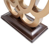 Camellia Field Pecan Warm Pecan Camellia Field Console Table Warm Pecan from Michael Amini - Luna Furniture