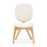 Camellia Field Pecan Warm Pecan Camellia Field Vanity Chair Warm Pecan from Michael Amini - Luna Furniture