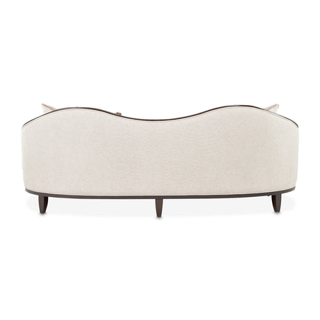 Camellia Field Pecan Warm Pecan Camellia Field Sofa Linen Warm Pecan from Michael Amini - Luna Furniture