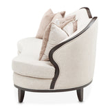 Camellia Field Pecan Warm Pecan Camellia Field Sofa Linen Warm Pecan from Michael Amini - Luna Furniture
