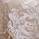 Camellia Field Pecan Warm Pecan Camellia Field Asymmetrical Sofa Linen Warm Pecan from Michael Amini - Luna Furniture
